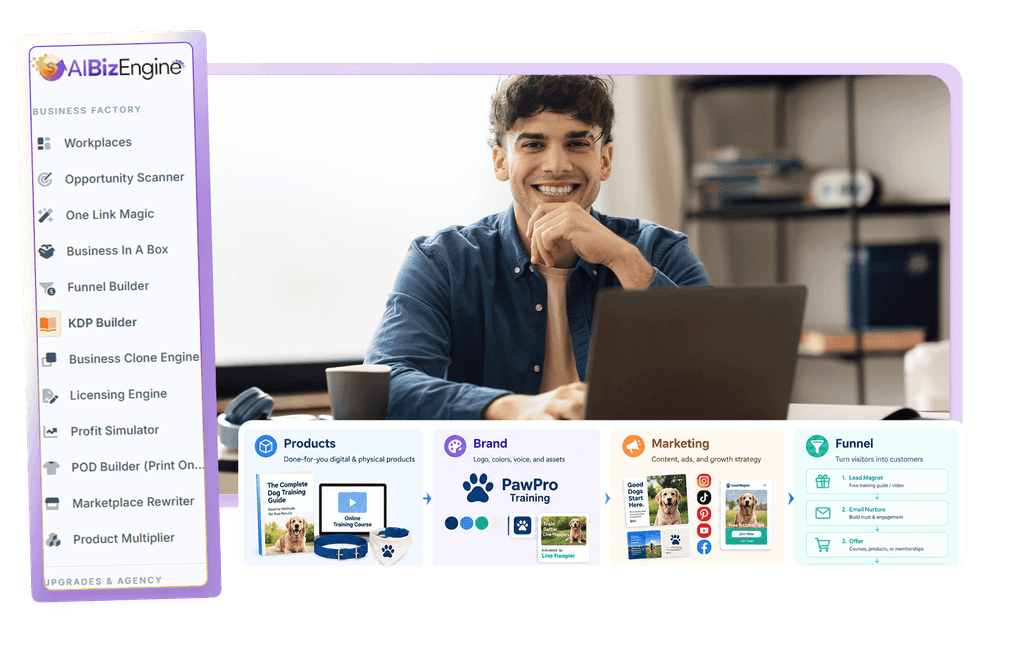 AIBizEngine AI business software